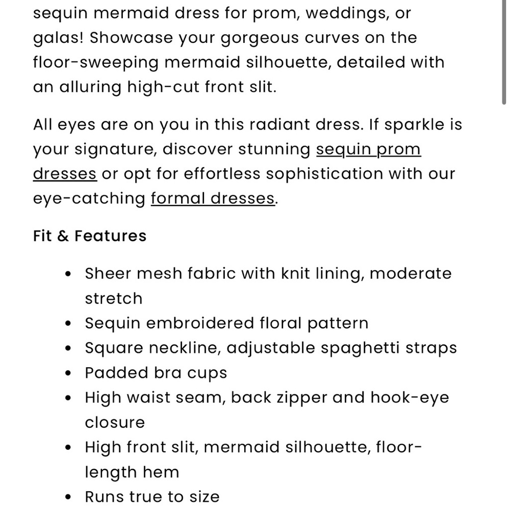 Windsor Sequin lavender Maxi Dress with Slit - Picture 6 of 7
